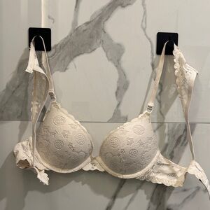 Aerie Lace Cream Bra